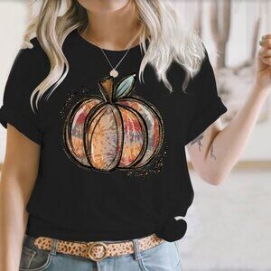 Halloween Pumpkin T Shirt, Halloween Costume Gift for Friends, Halloween pumpkin